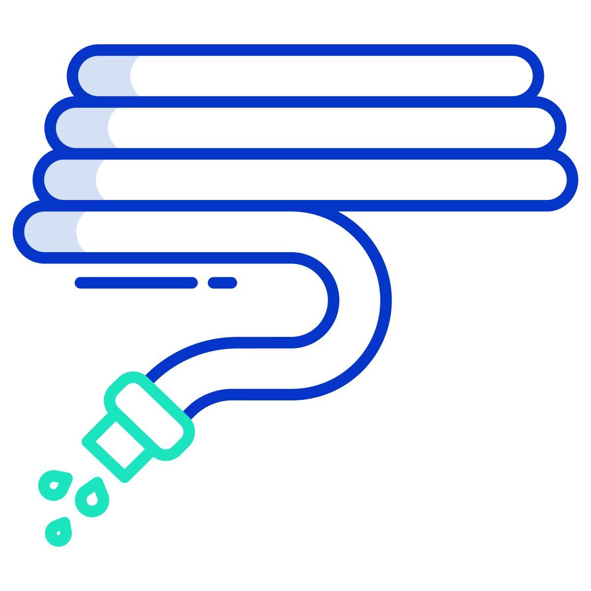 garden hose pipe icon