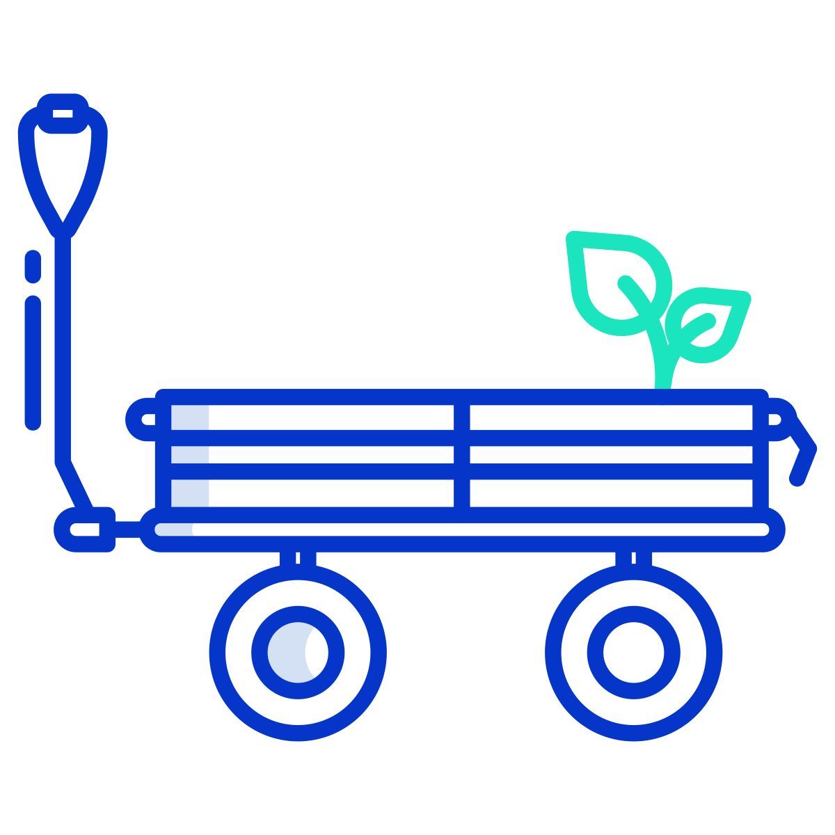 gardeners supply cart icon