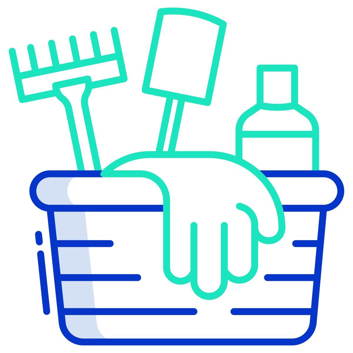 gardening accessories icon