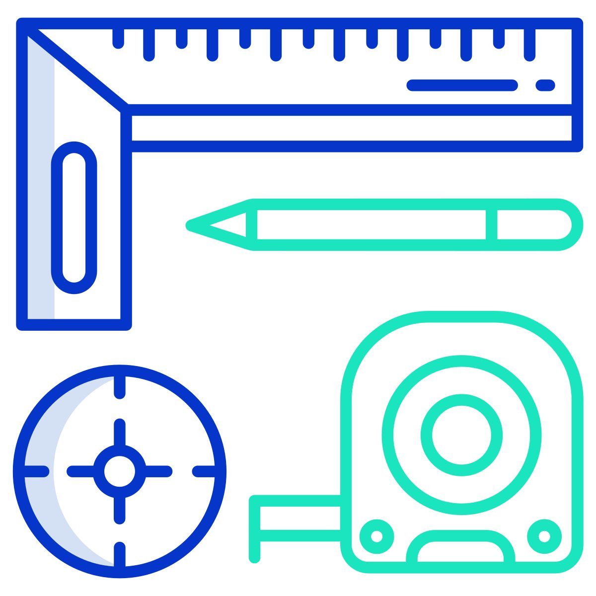 outils de géométrie icon