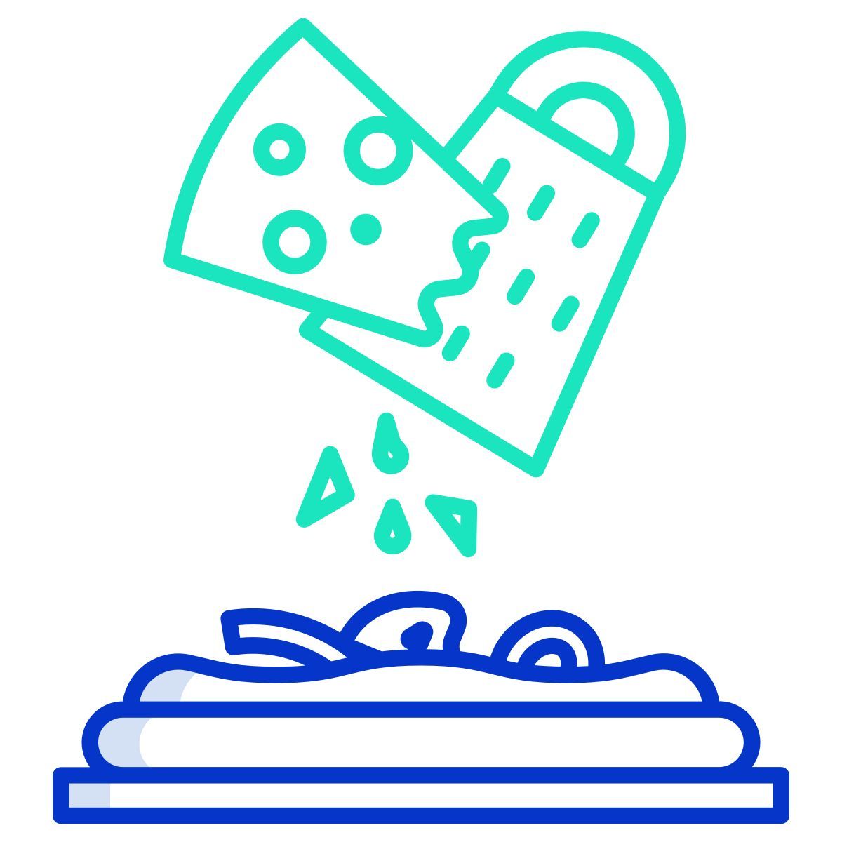 grating cheese icon