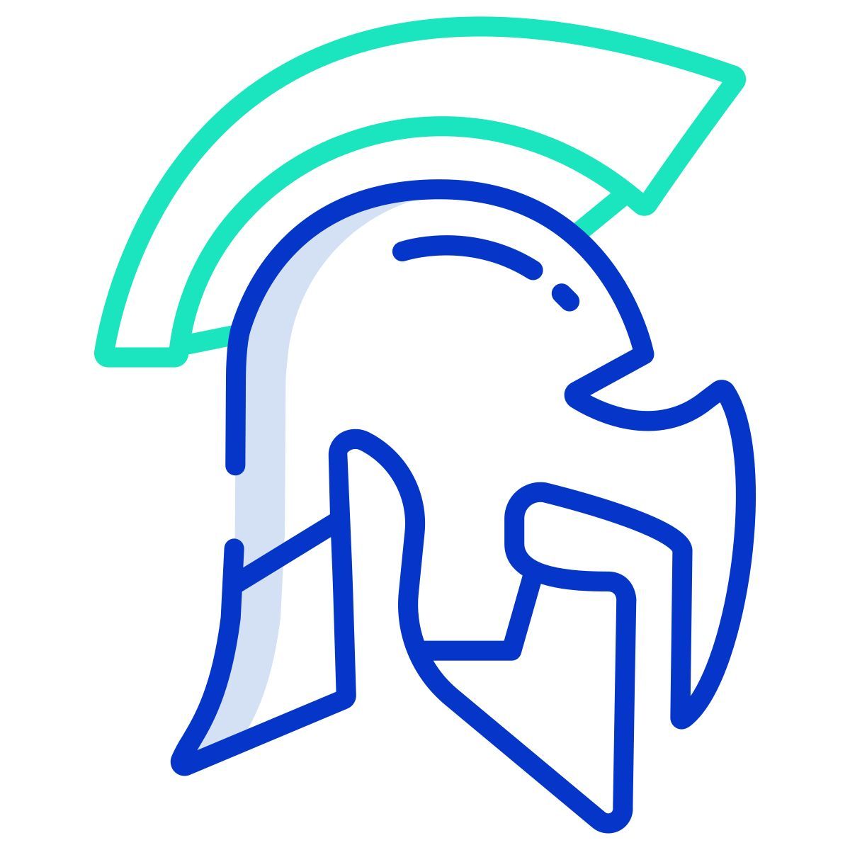 greek helm icon