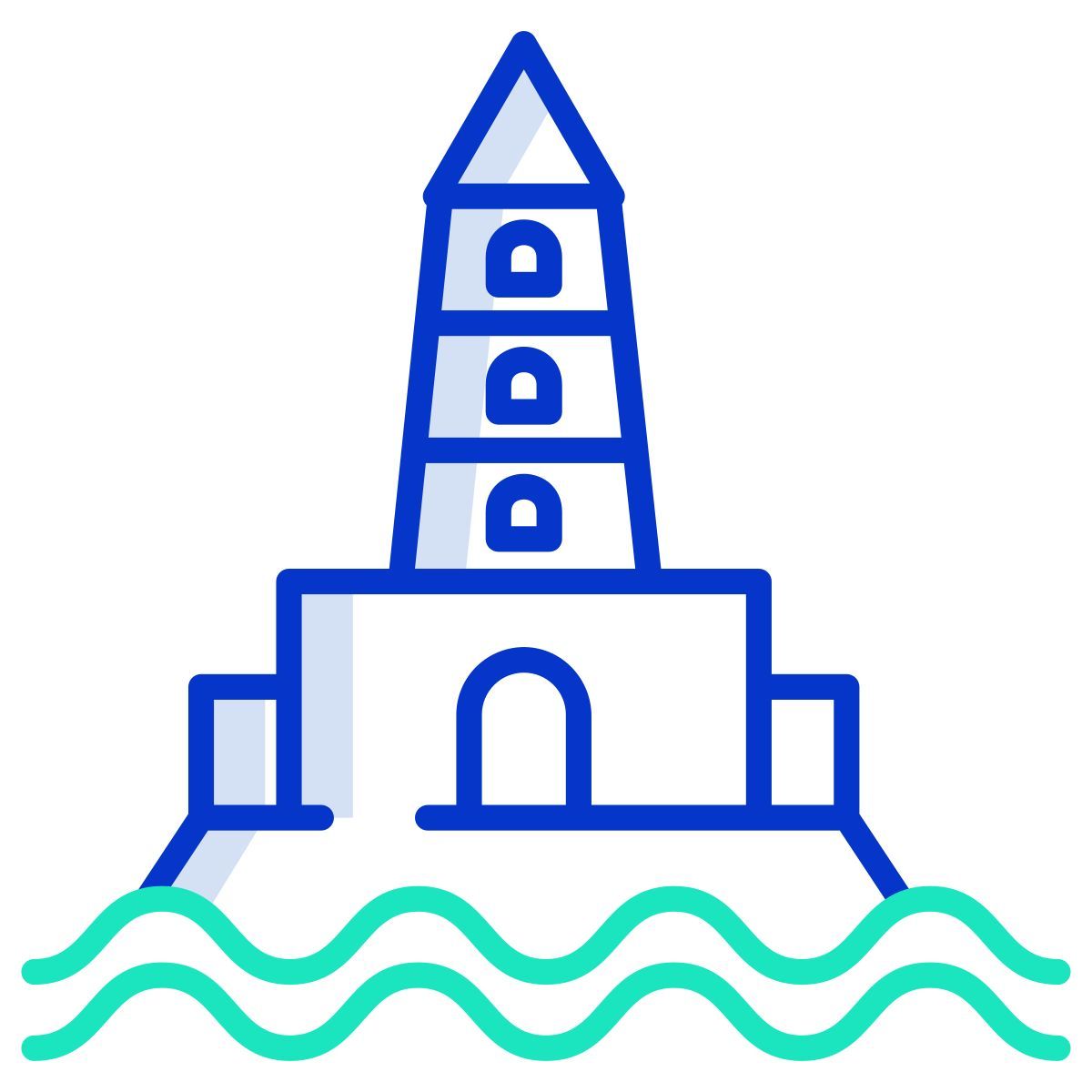guard tower icon