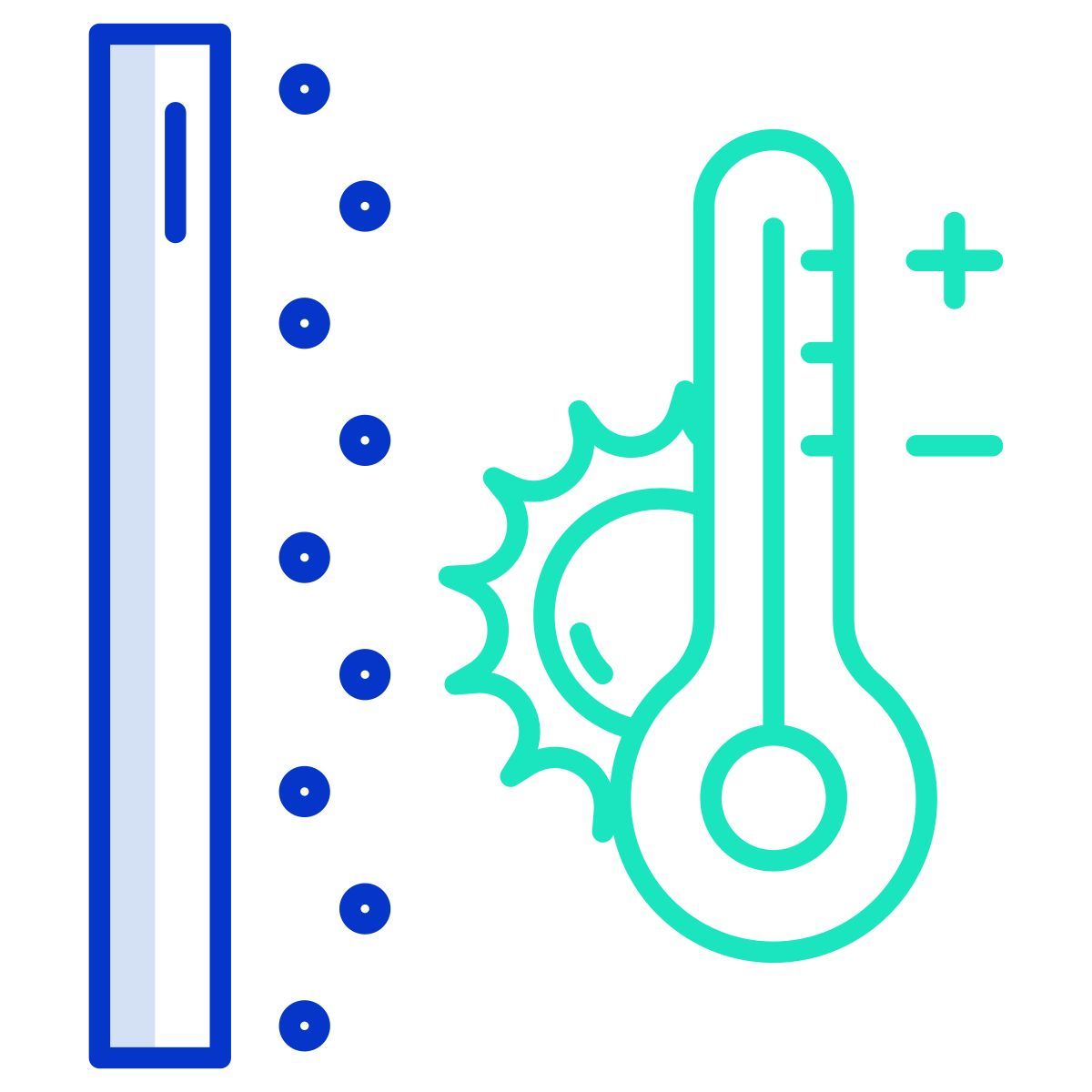 high temperature icon