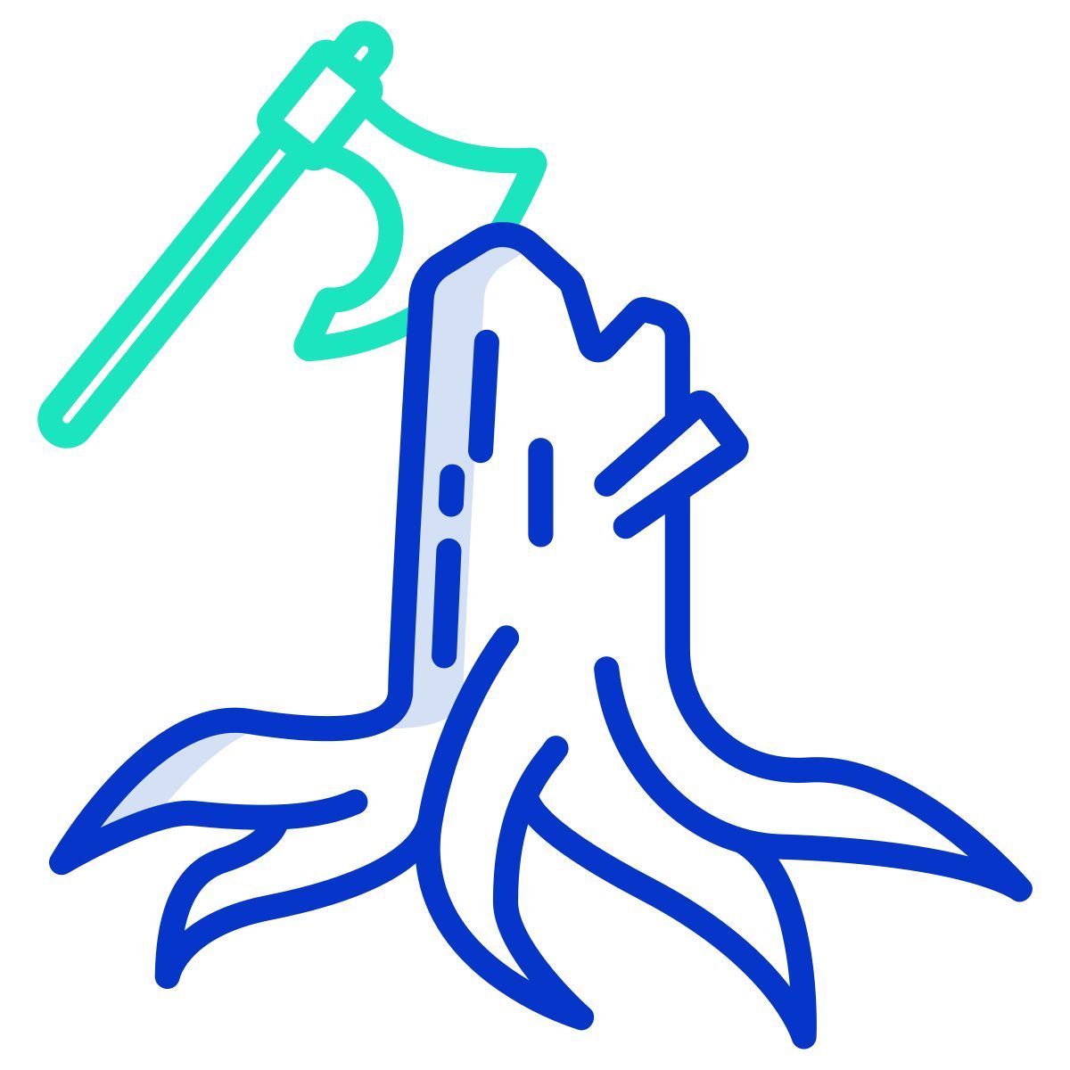 hiking icon