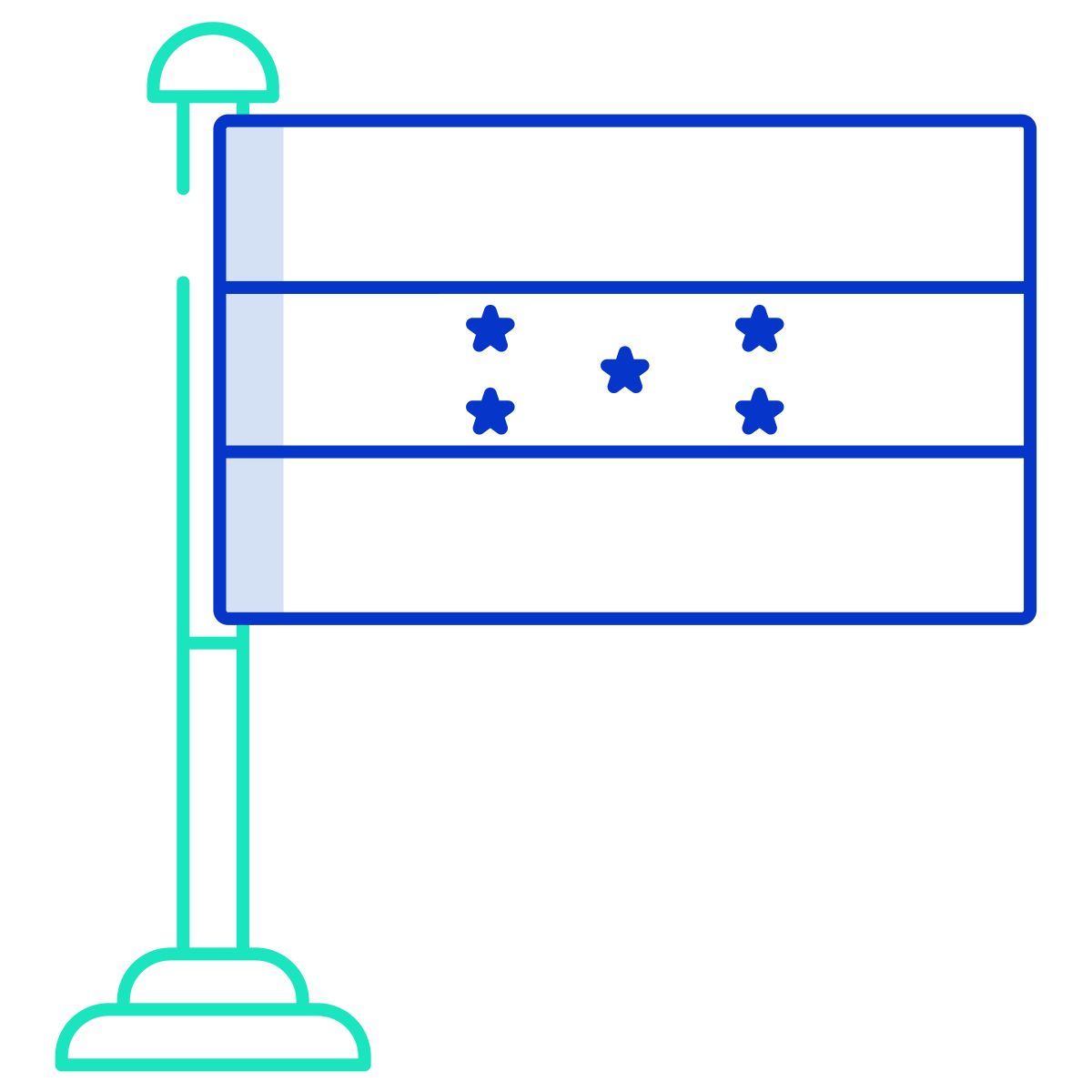 honduras flag icon