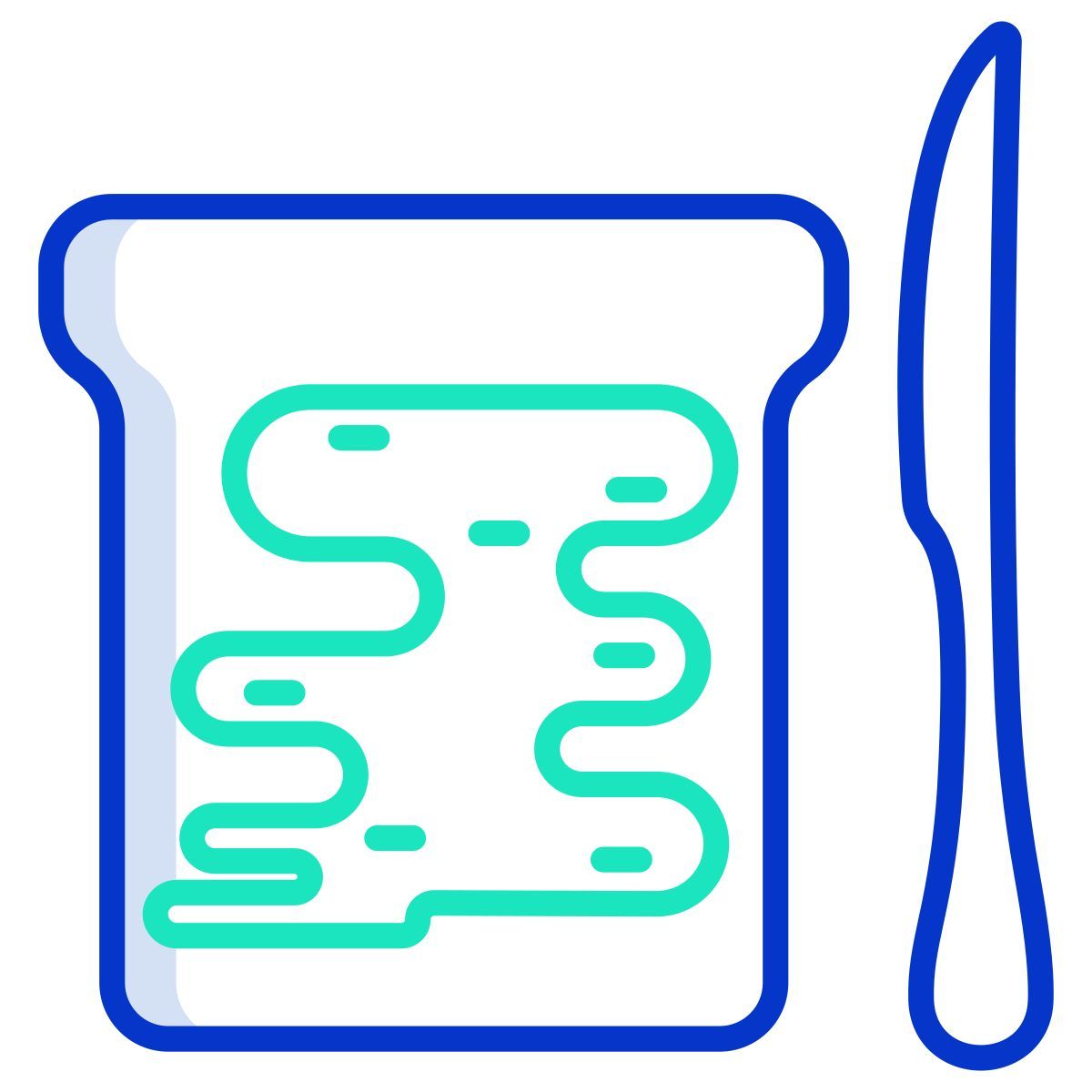 外部 蜂蜜 面包 蜂房 icongeek26 轮廓 颜色 icongeek26 icon
