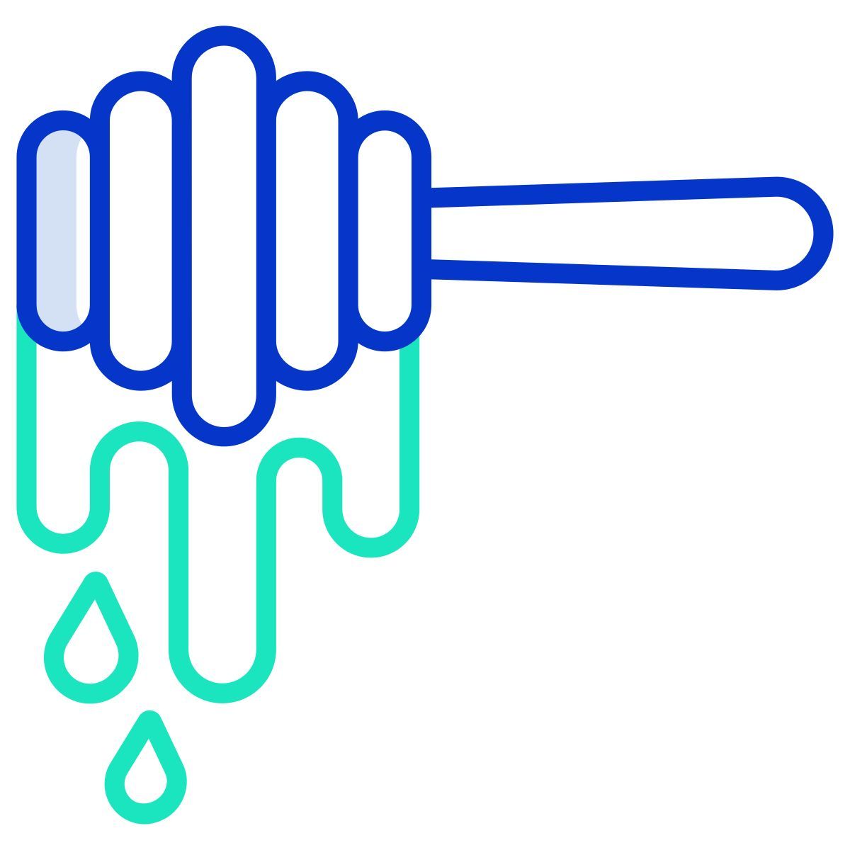 honey dipper icon