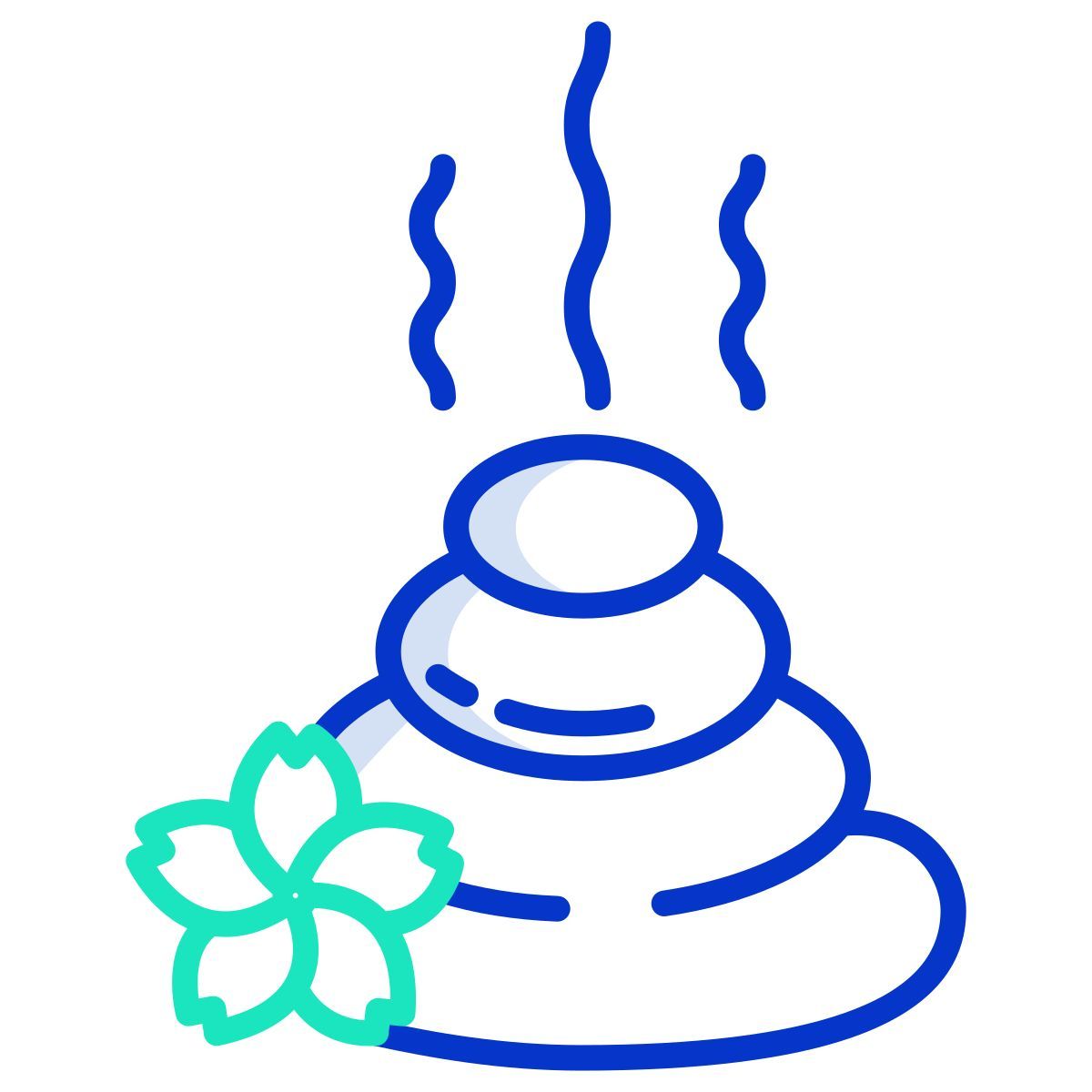 hot stones icon