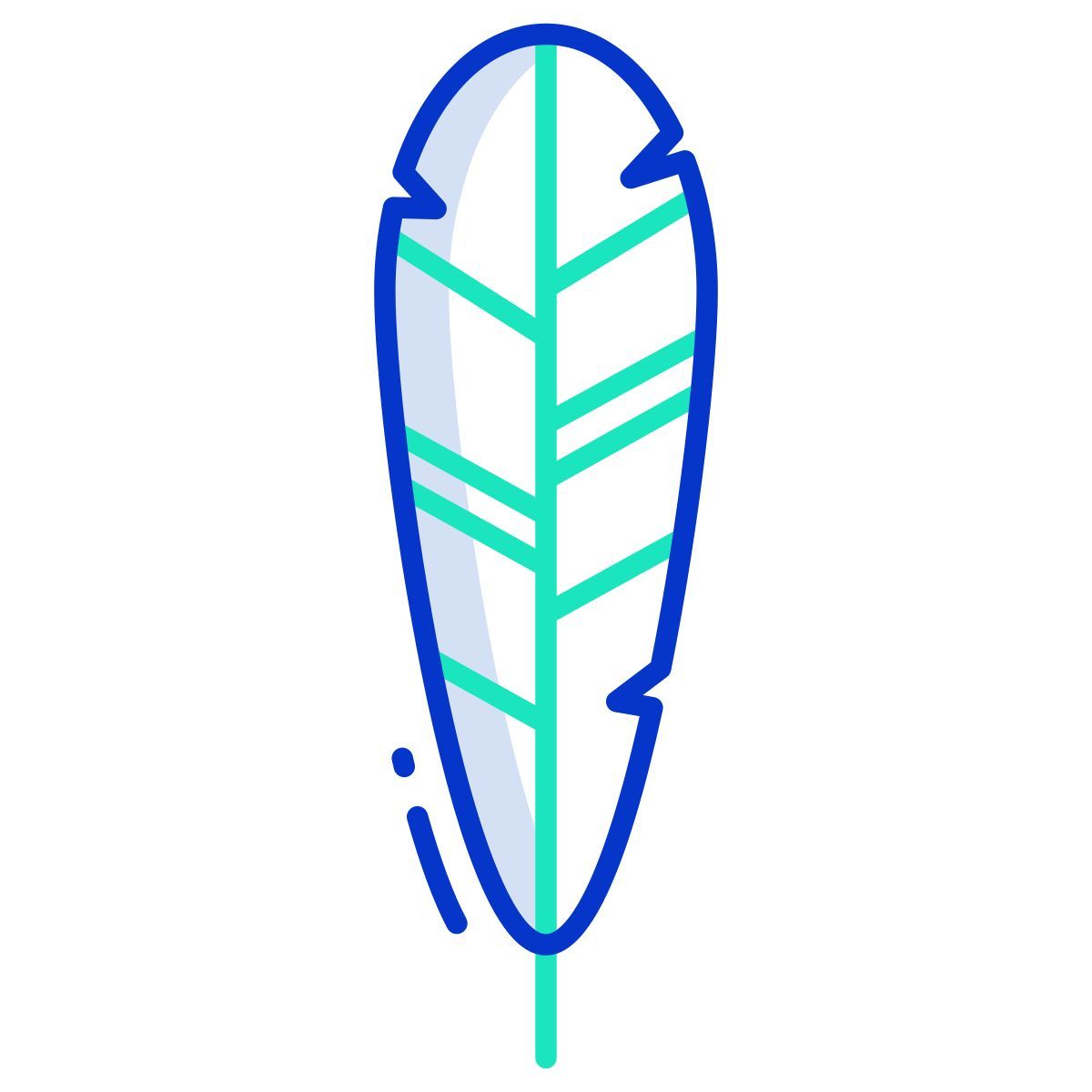 hungarian partridge feather icon