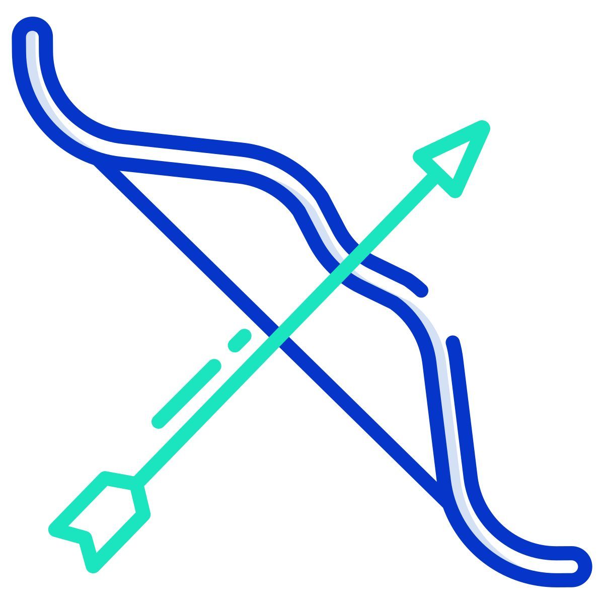 indischer bogen icon