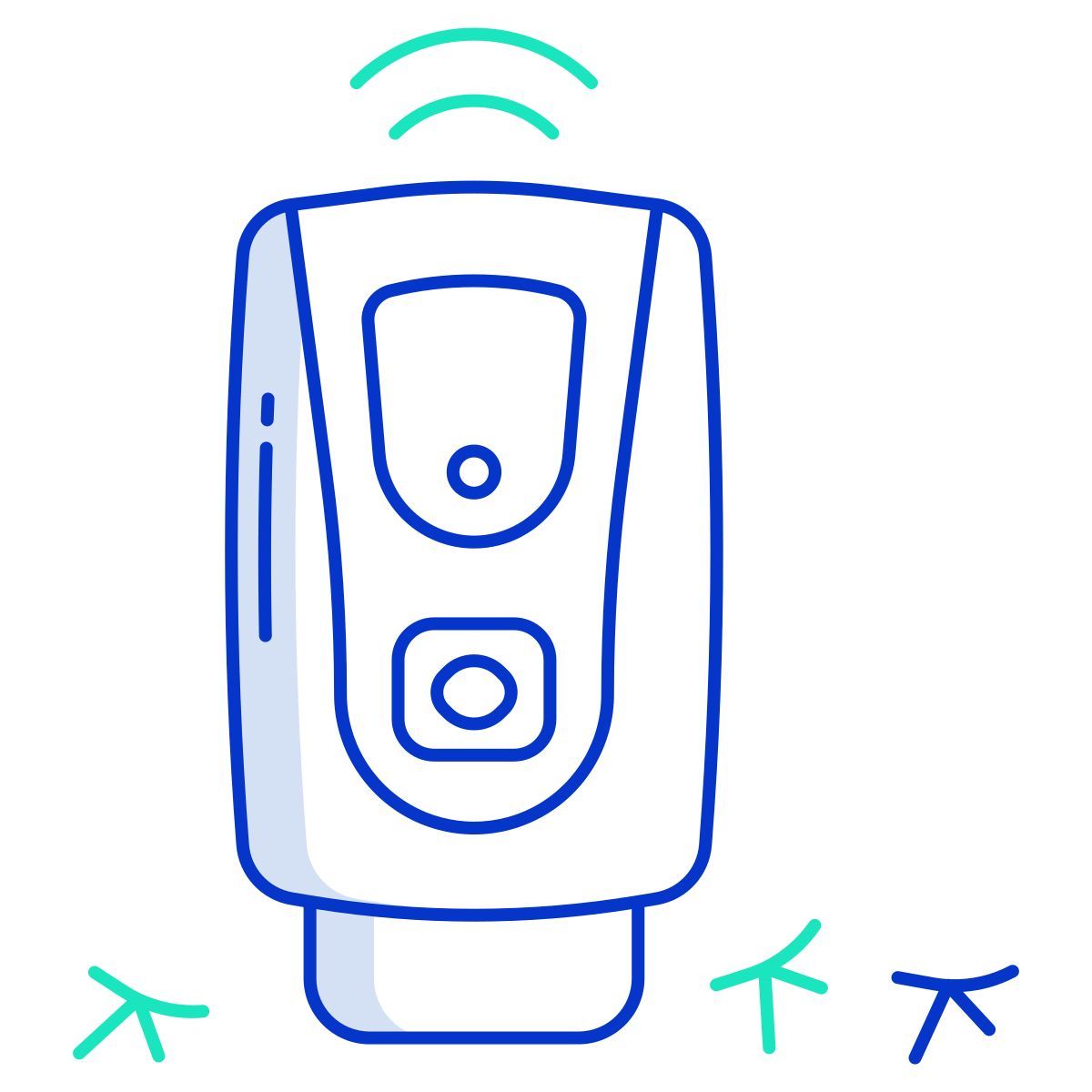 insect repellent electric coil icon