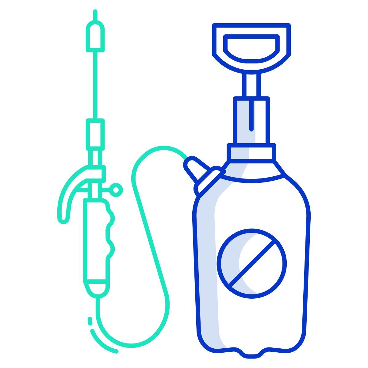 insect spray pump icon