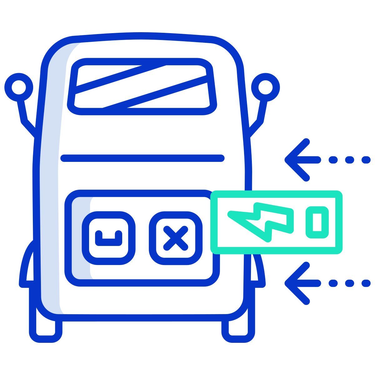 inserting battery icon