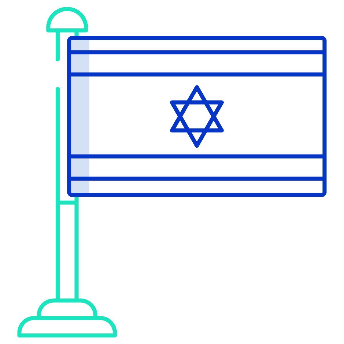 israel flag icon