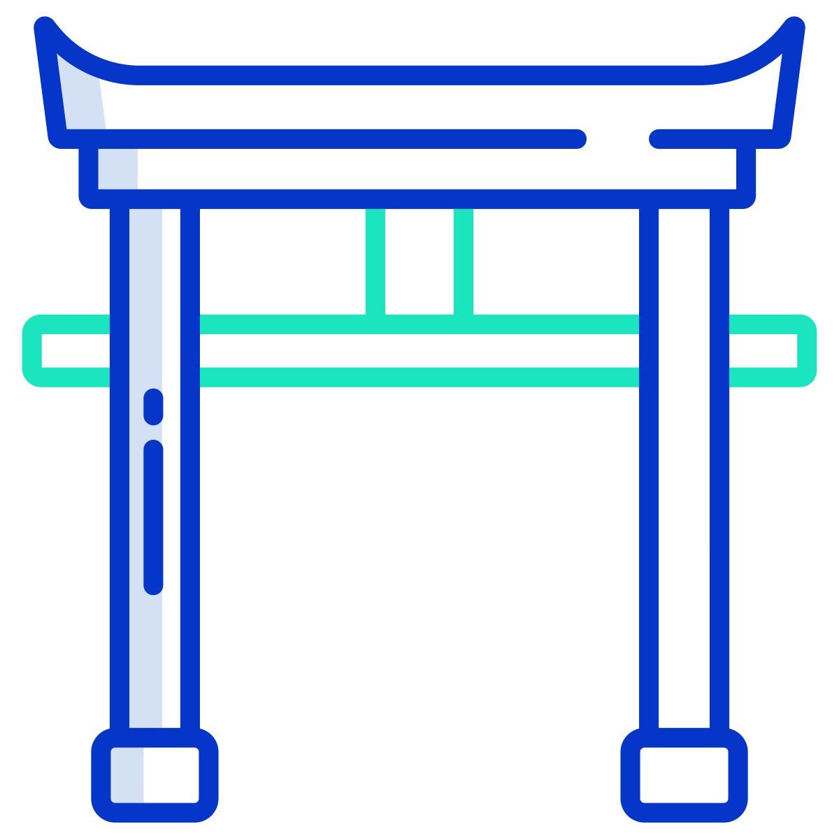 japanese gate icon