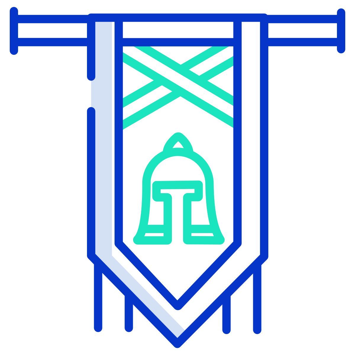knight flag icon