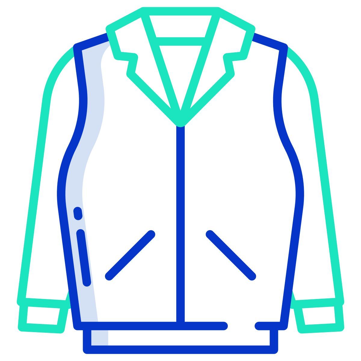 leather jacket icon