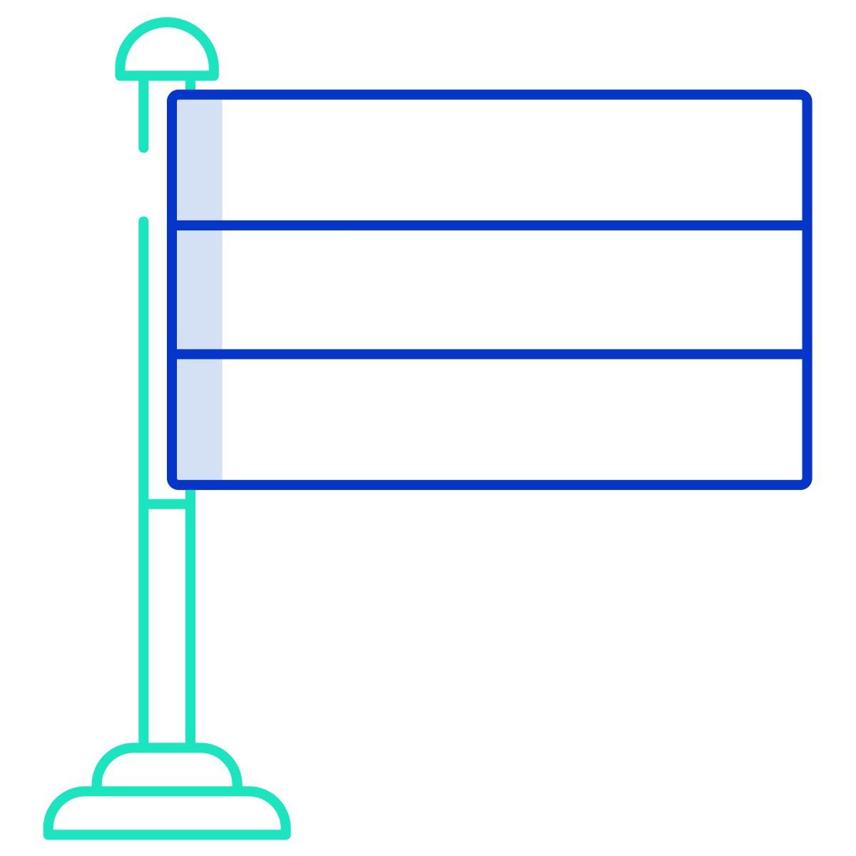 litauen flagge icon
