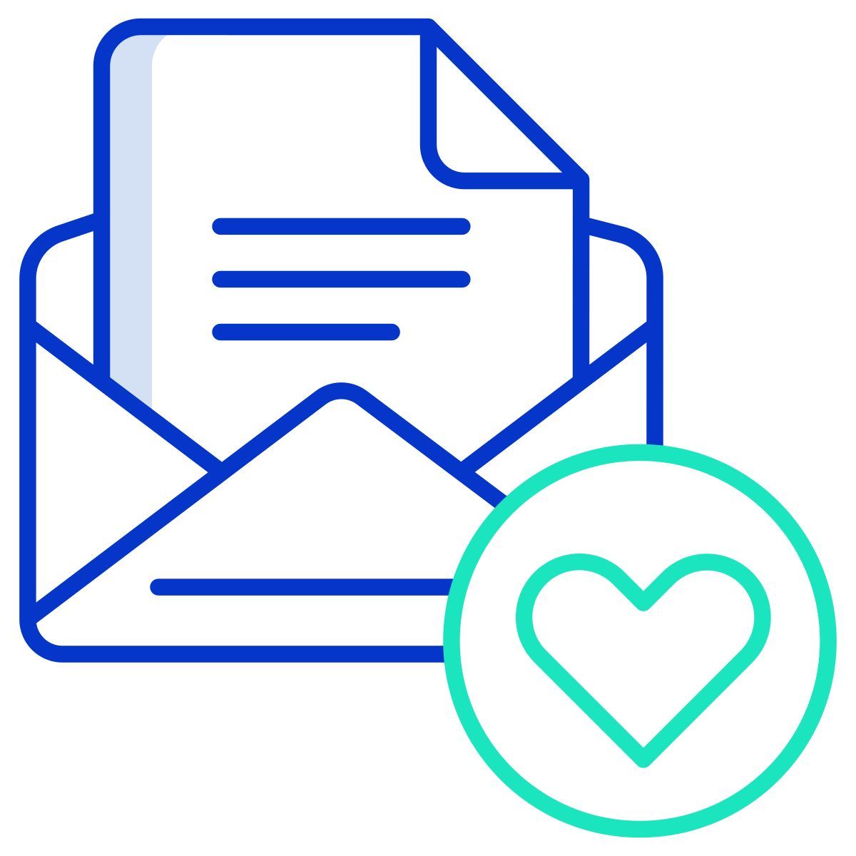 love mail icon