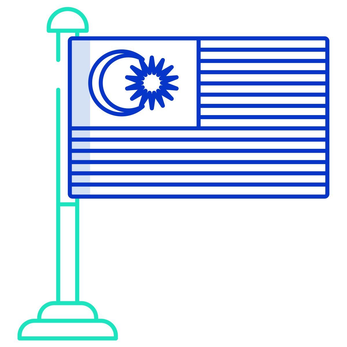 말레이시아 국기 icon