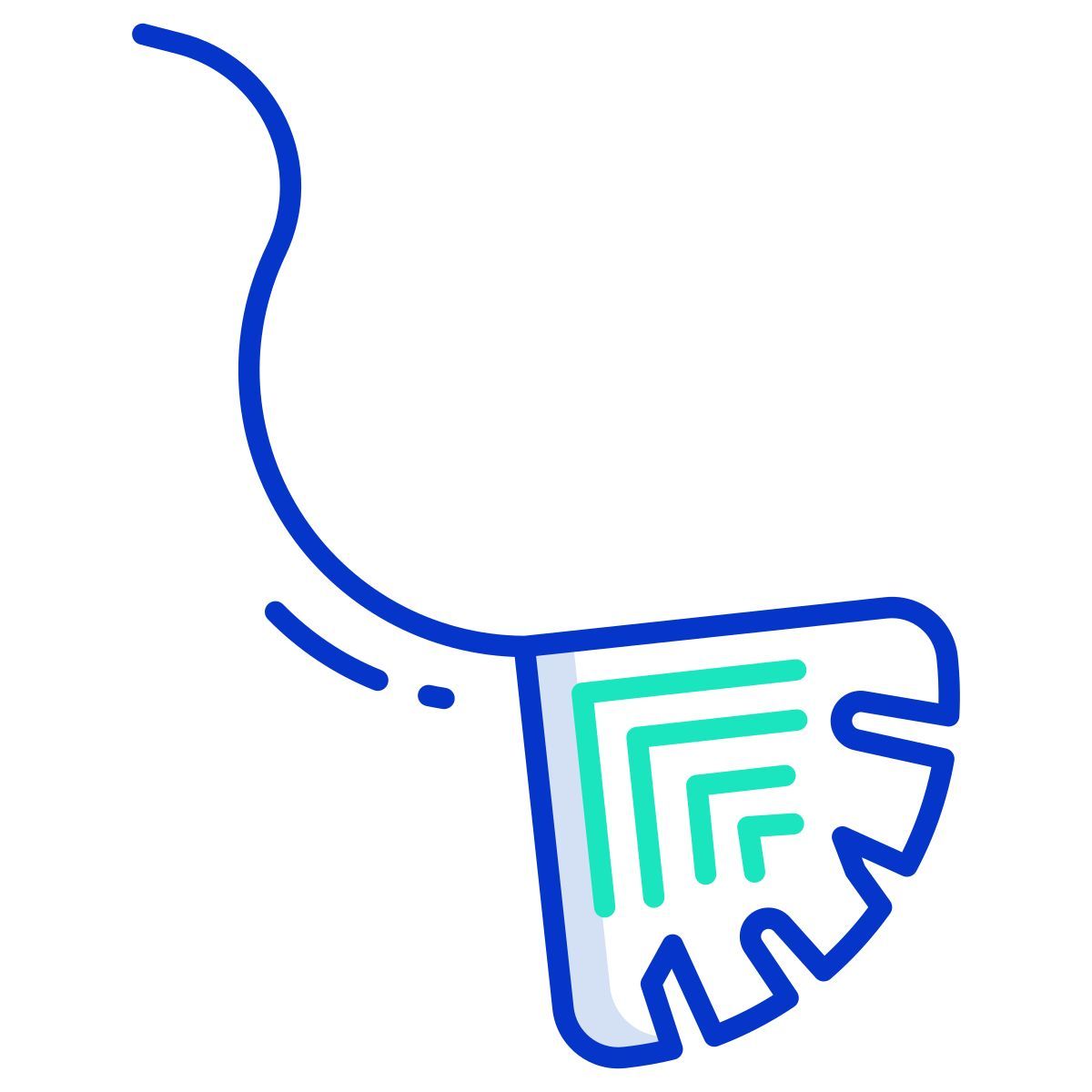 marvelous spatuletail feather icon