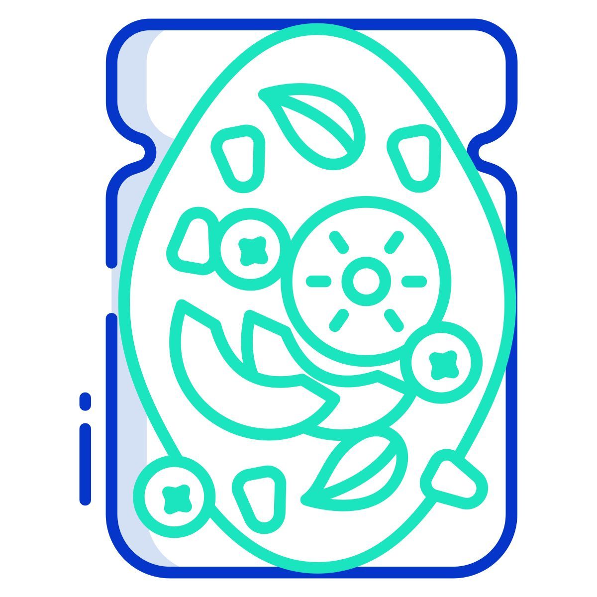 mix fruit toast icon