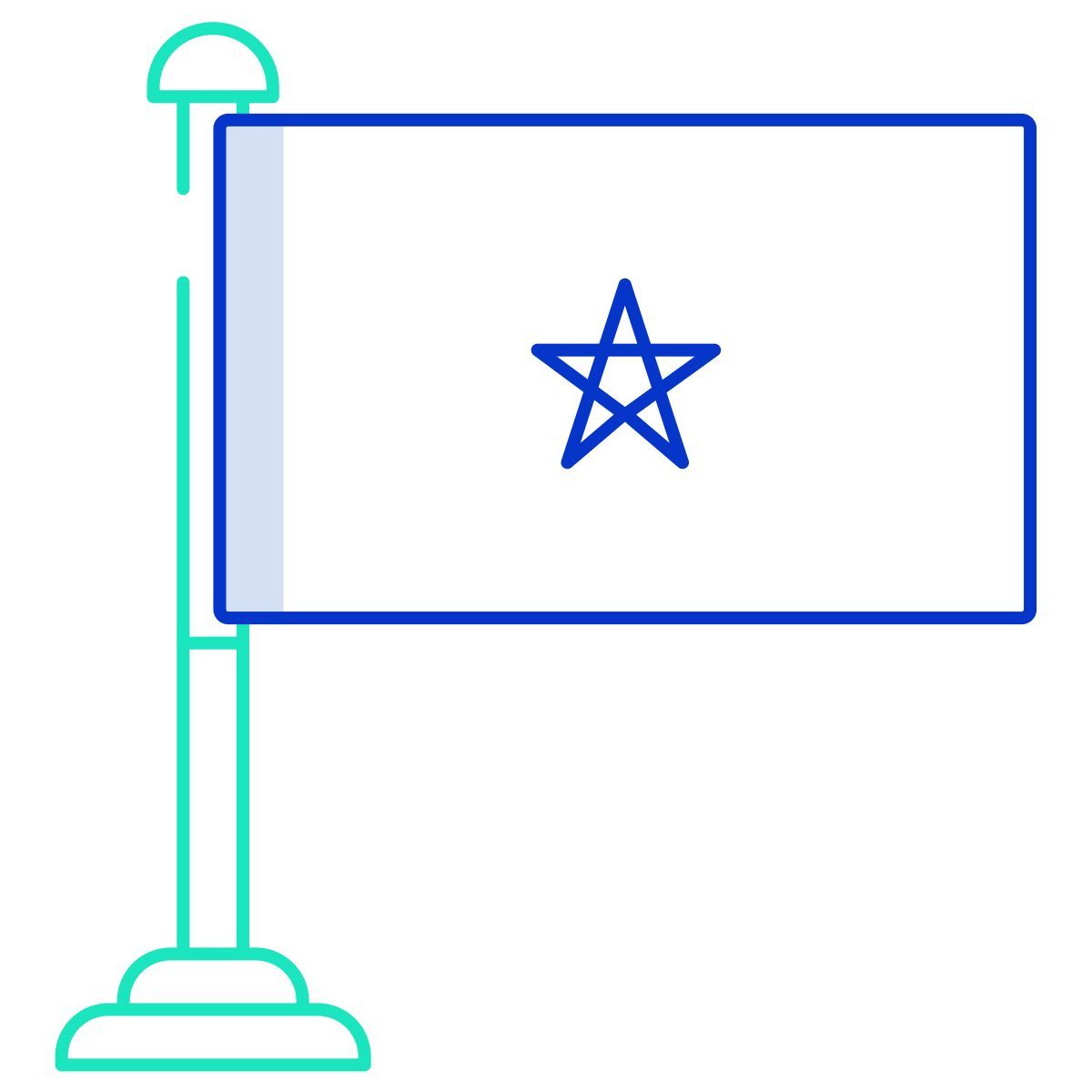 bandera de marruecos icon