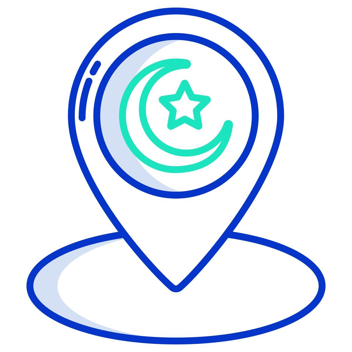 posizione della moschea icon