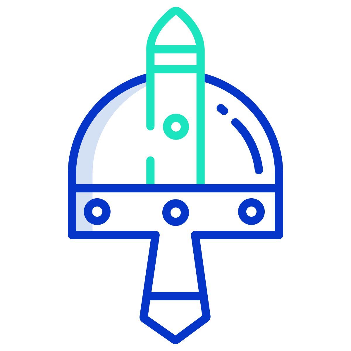 nasal helmet icon