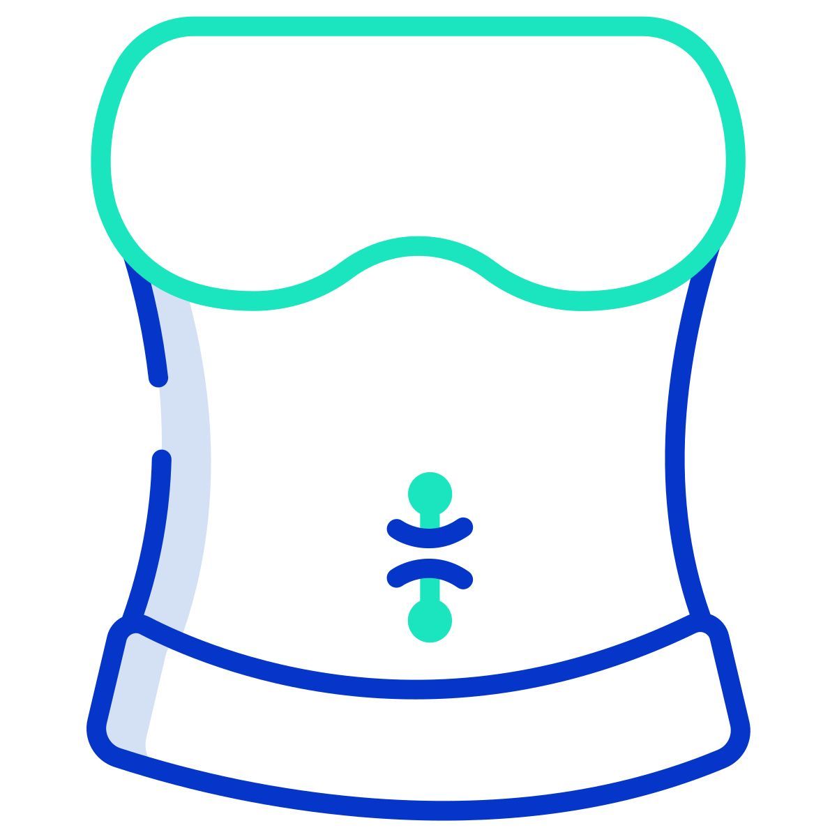 navel piercing icon