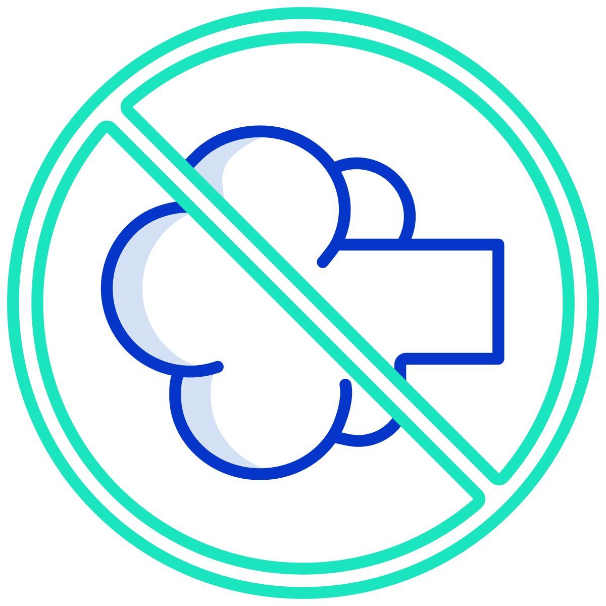 no air pollution icon