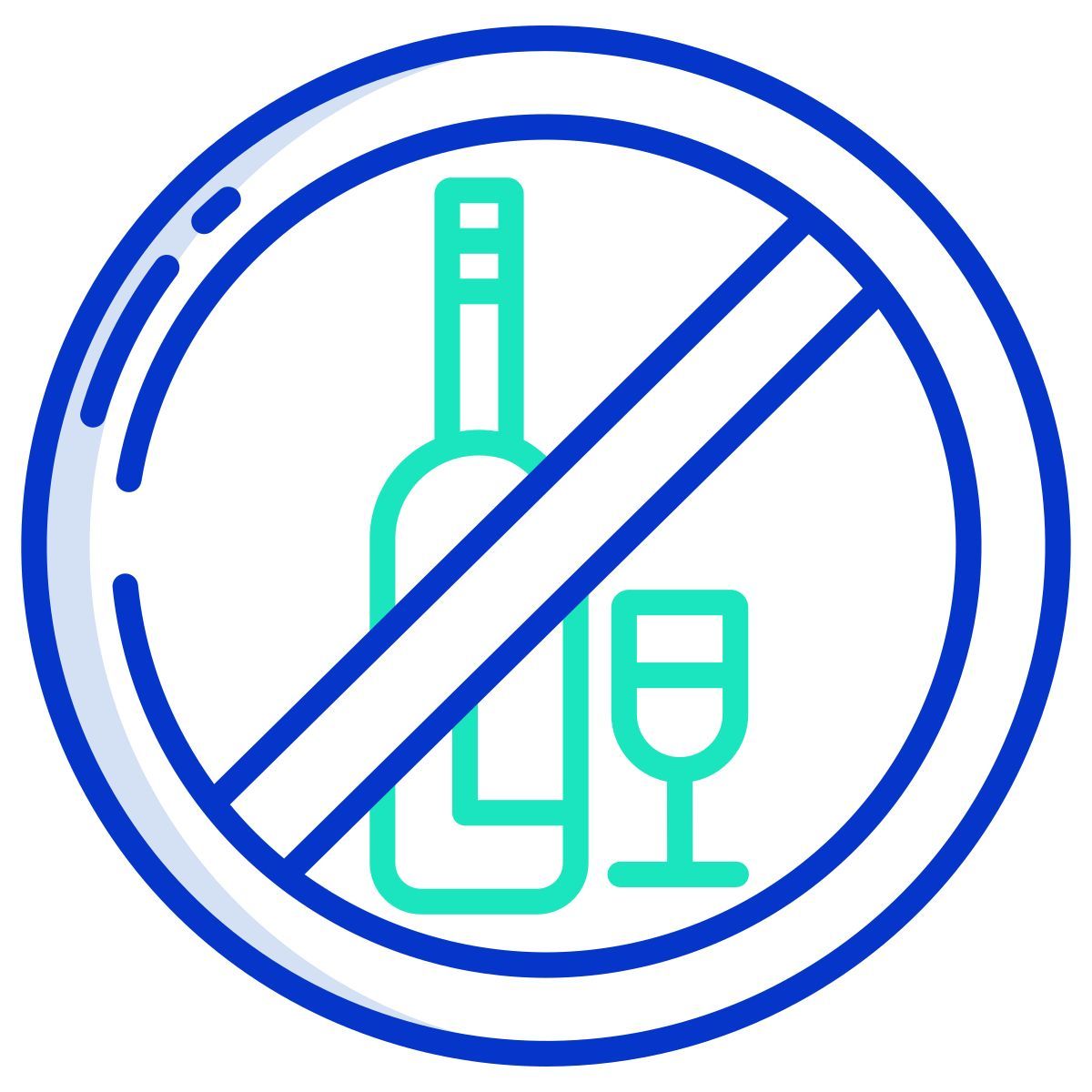 no alcohol icon