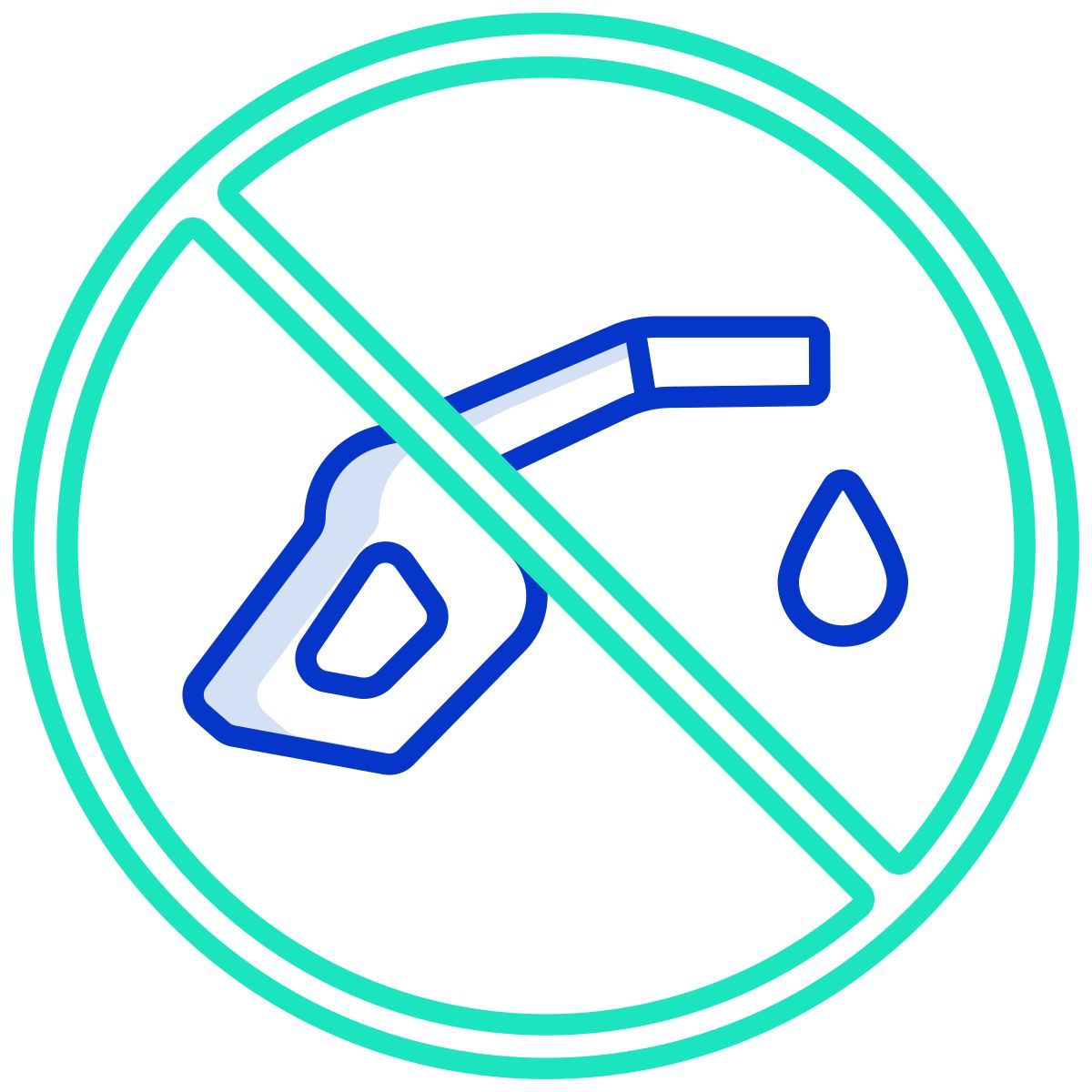 no fuel icon