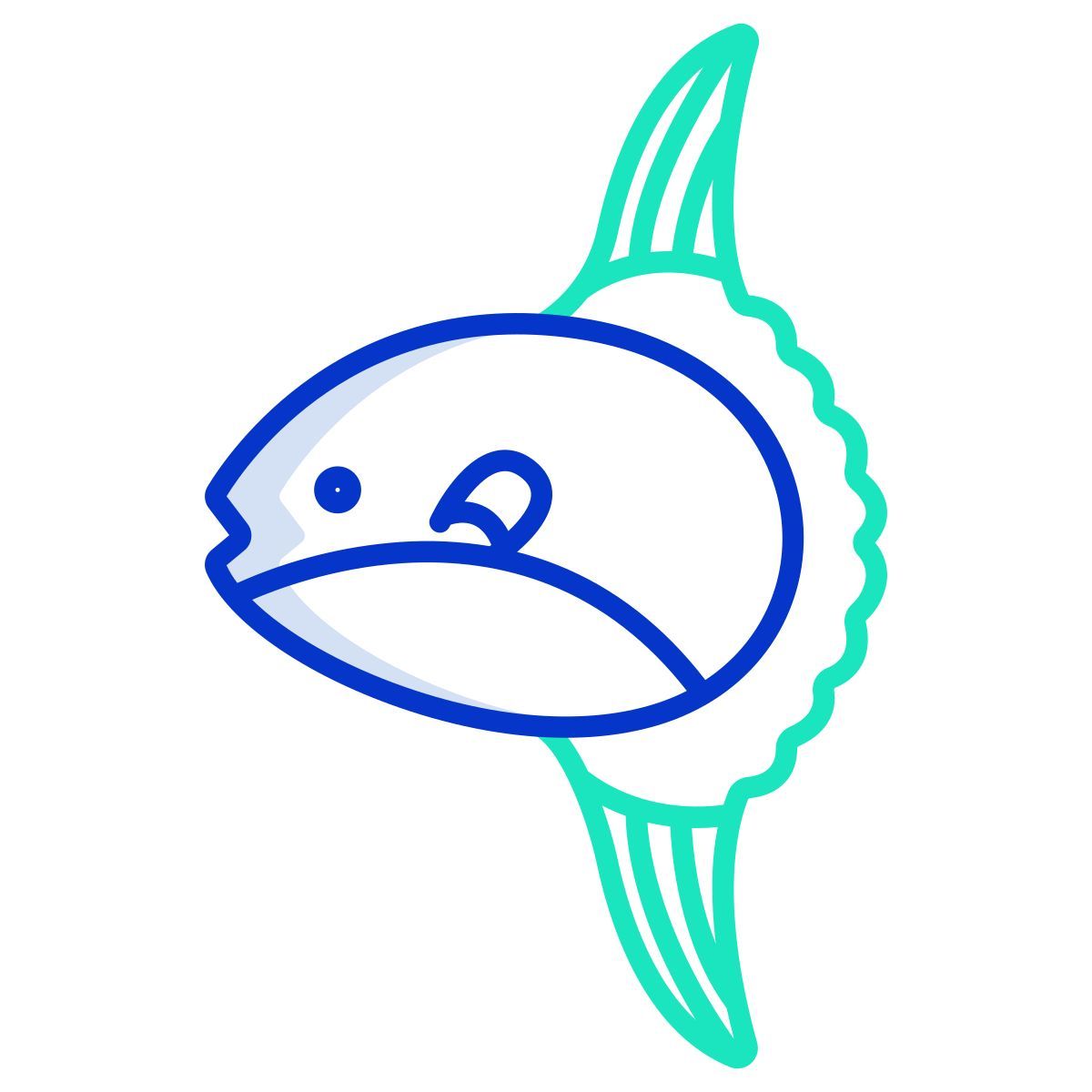ocean sunfish icon
