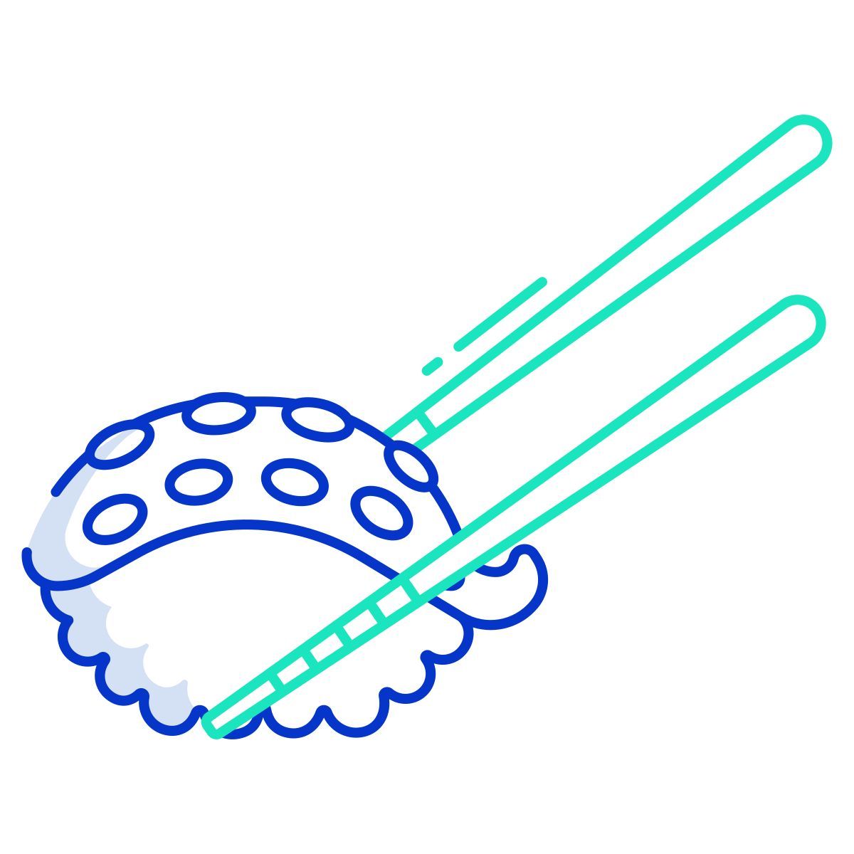 octopus sushi icon