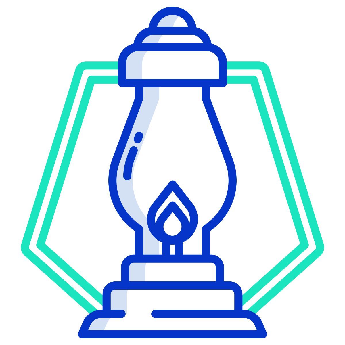 oil lamp icon