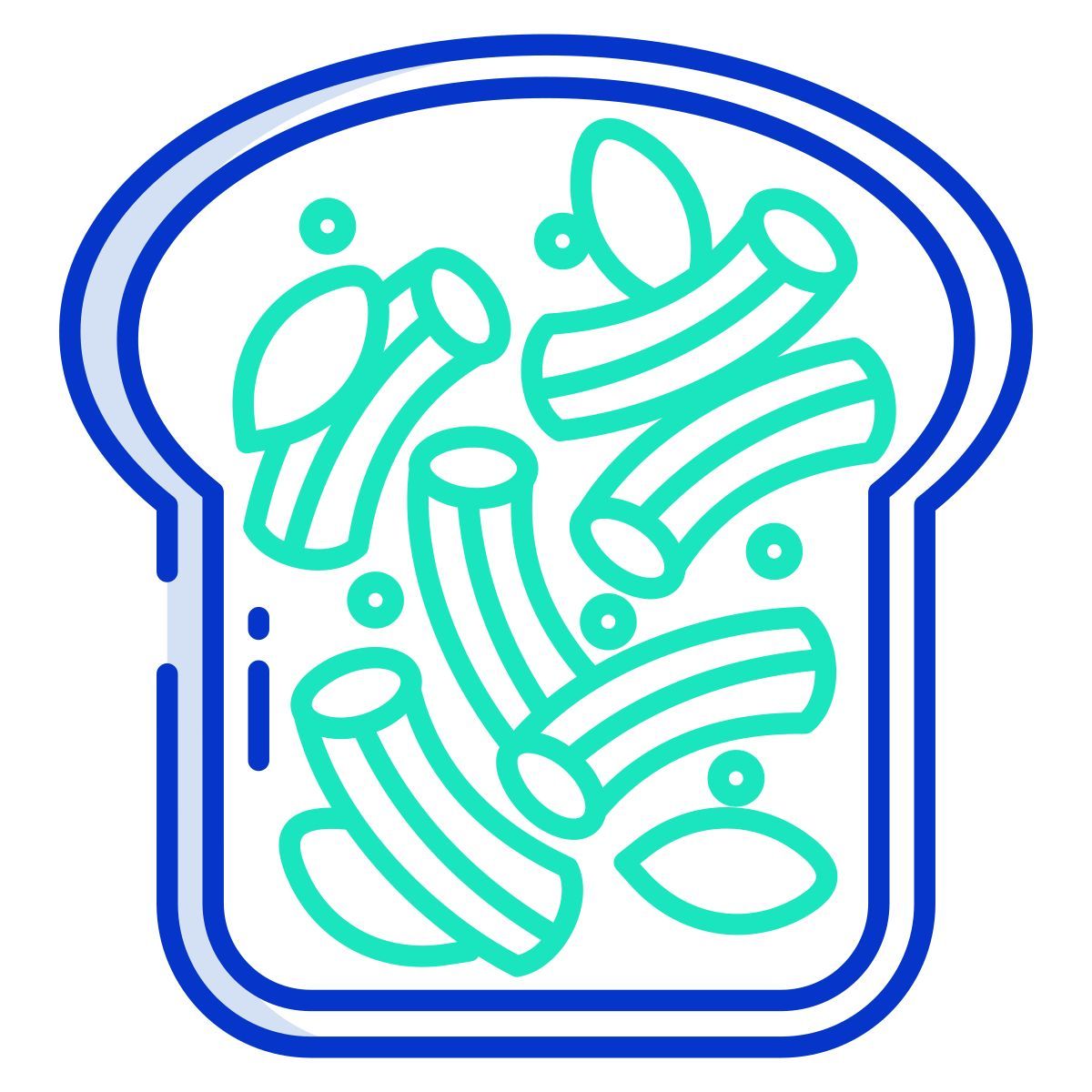 open toast macaroni icon