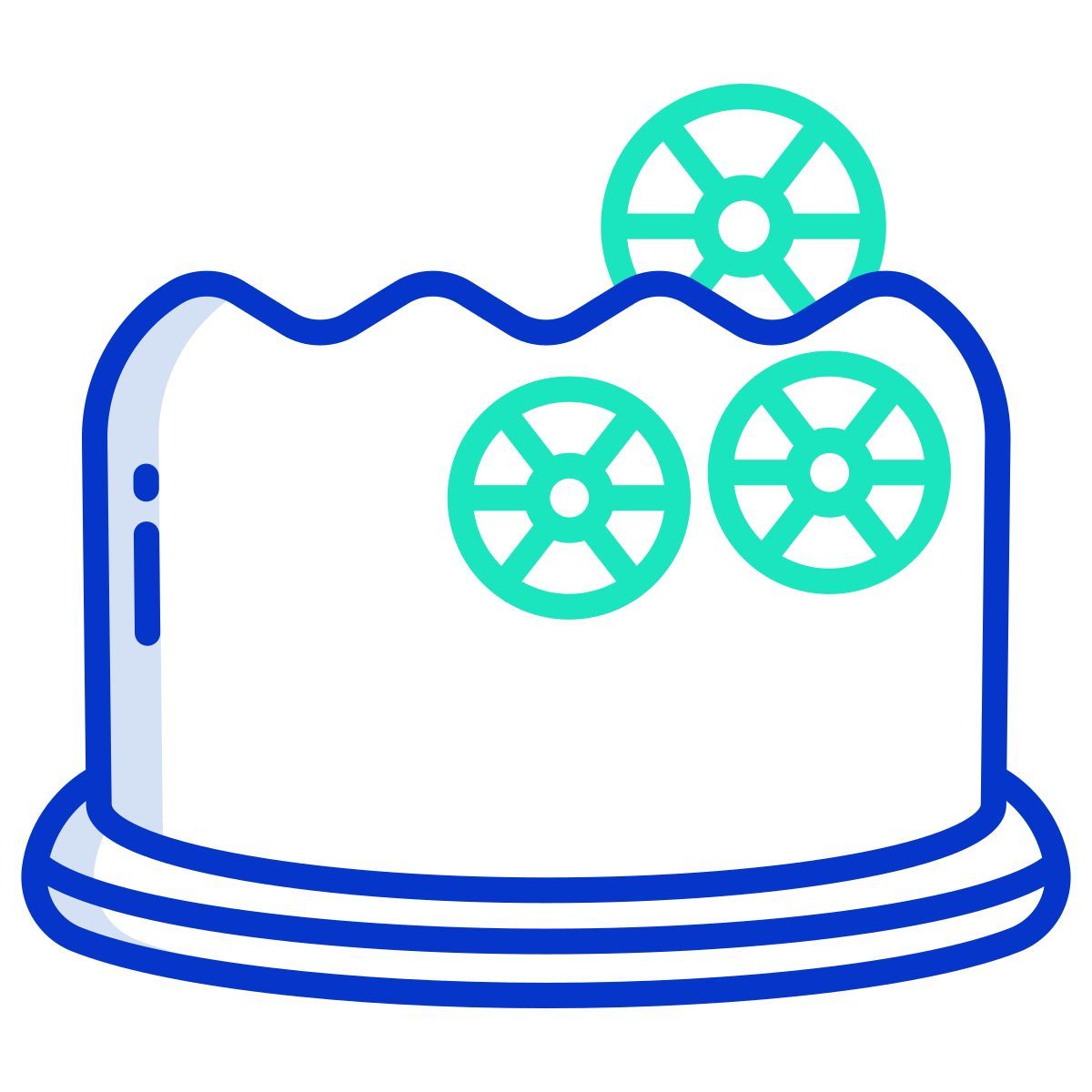 orange pastry icon