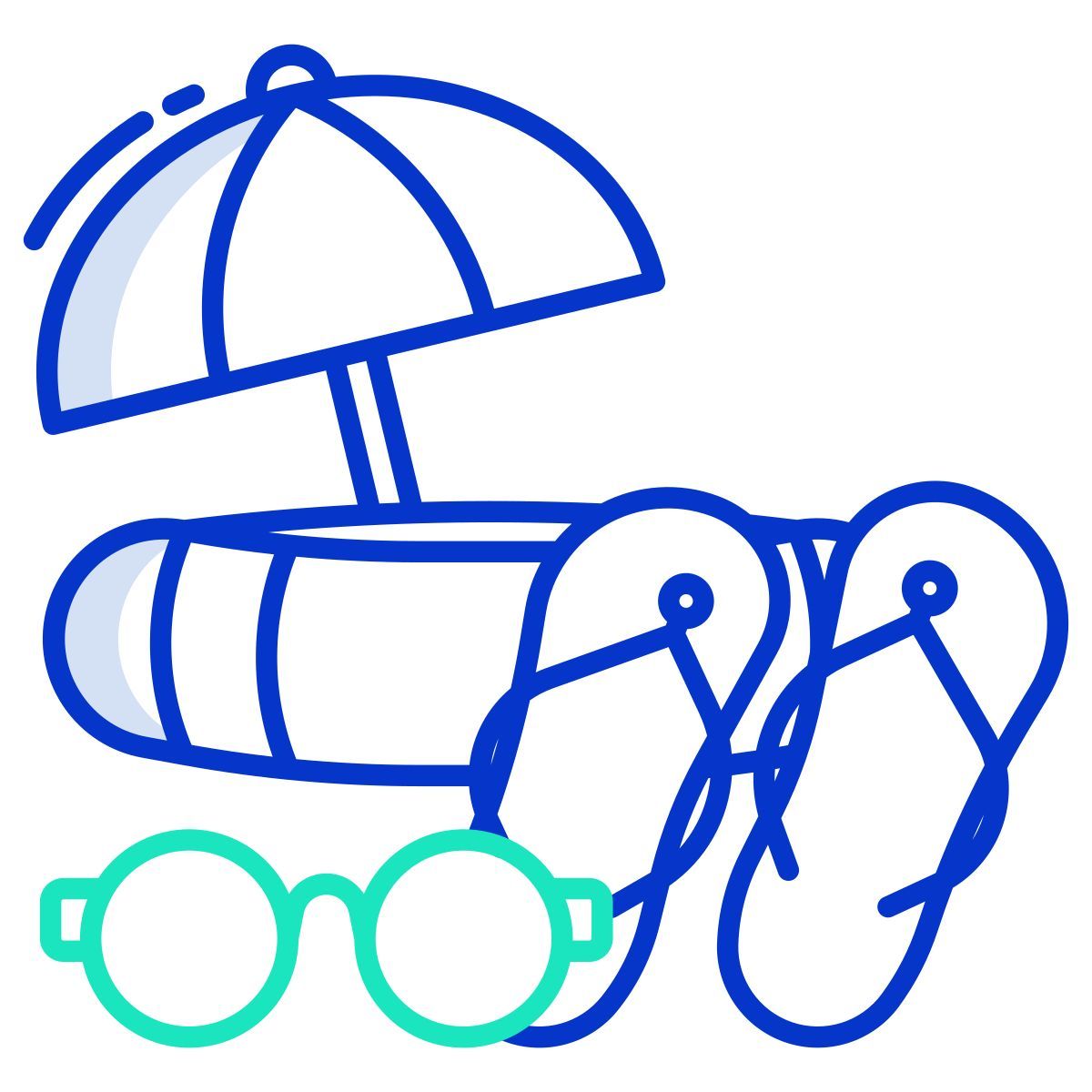 outdoor vacation icon