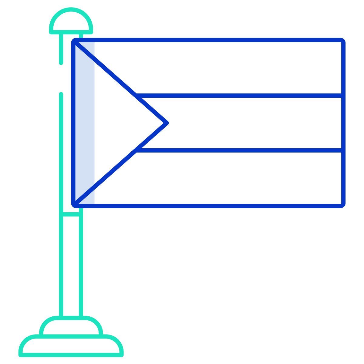 palestine flag icon
