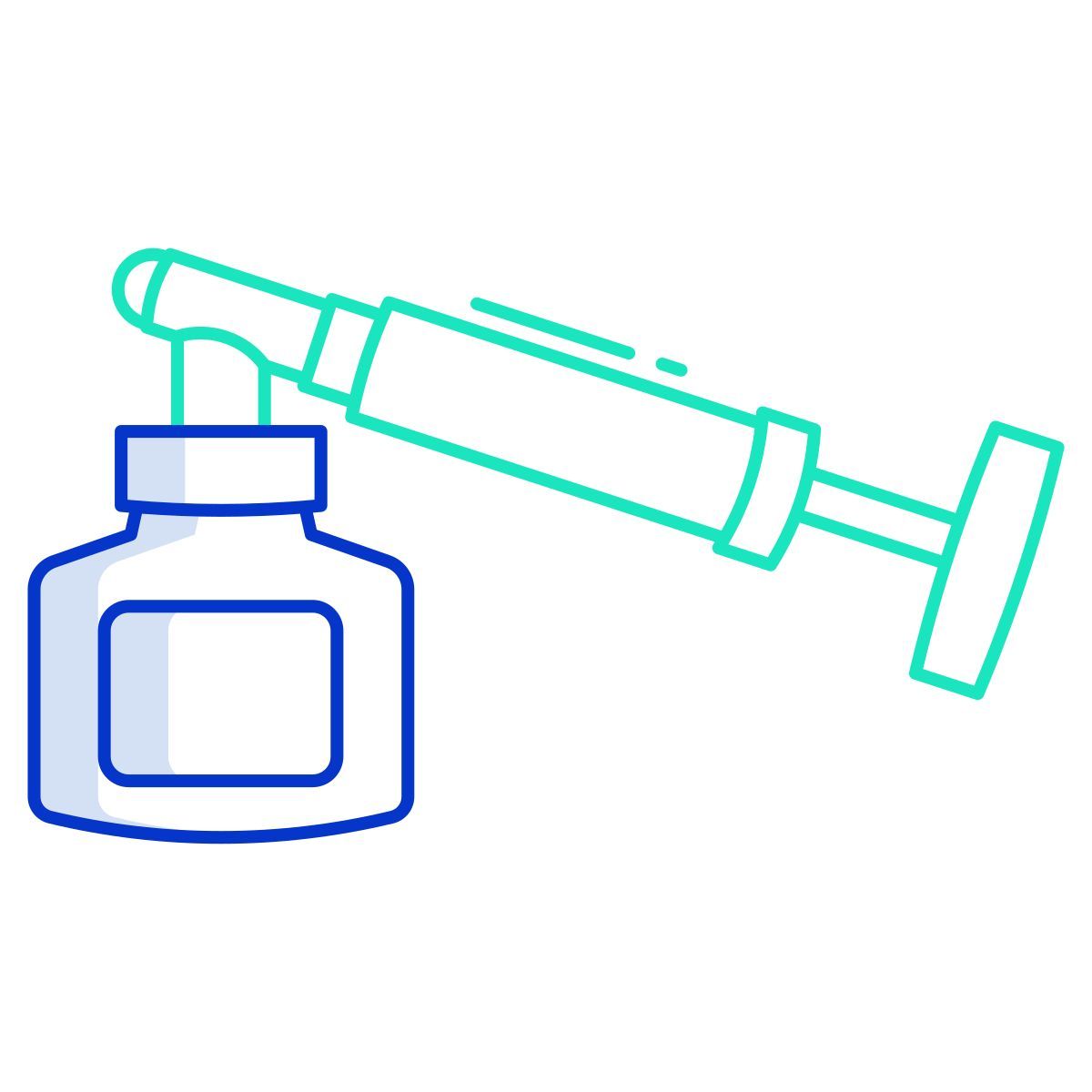 pesticide spray pump icon