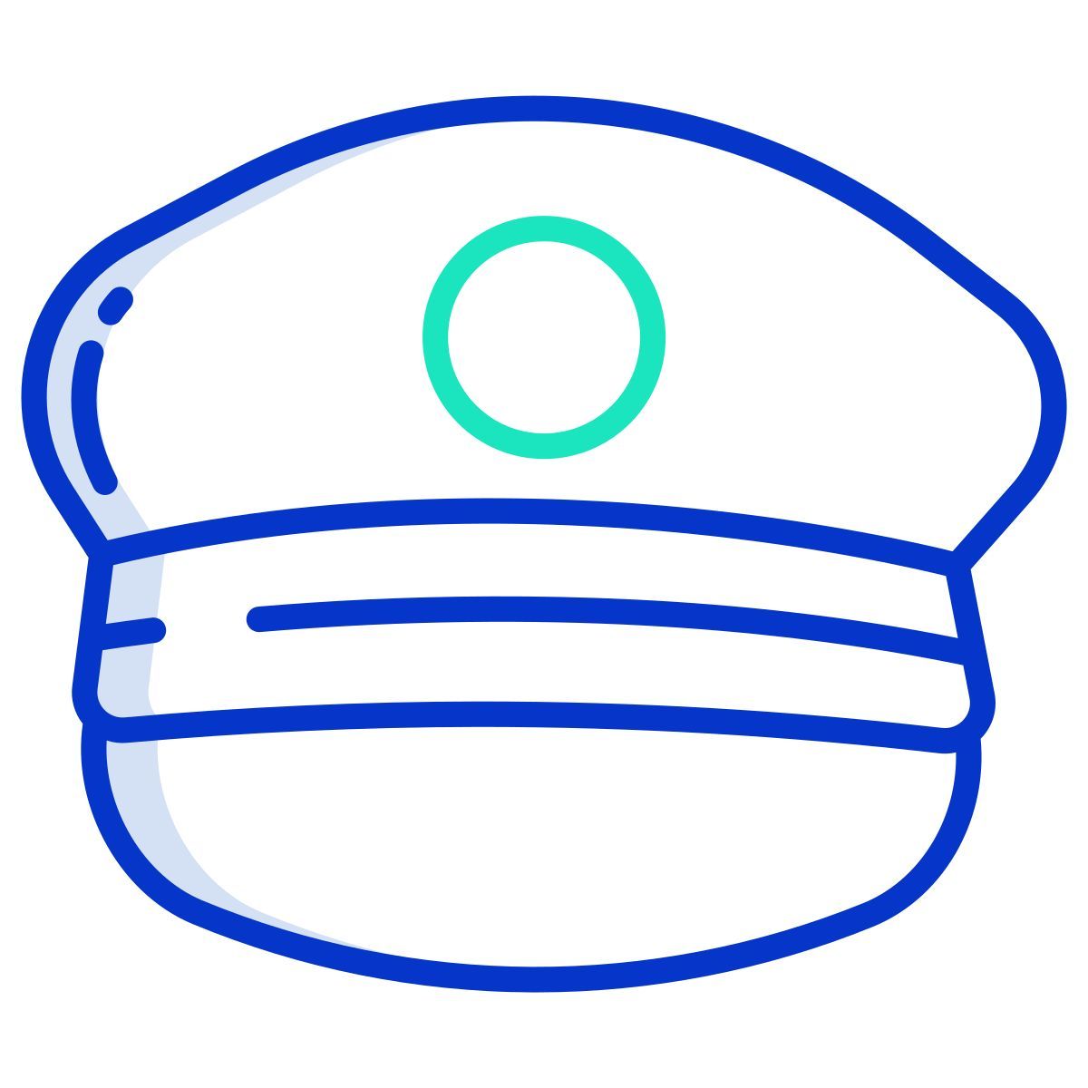 pilot hat icon