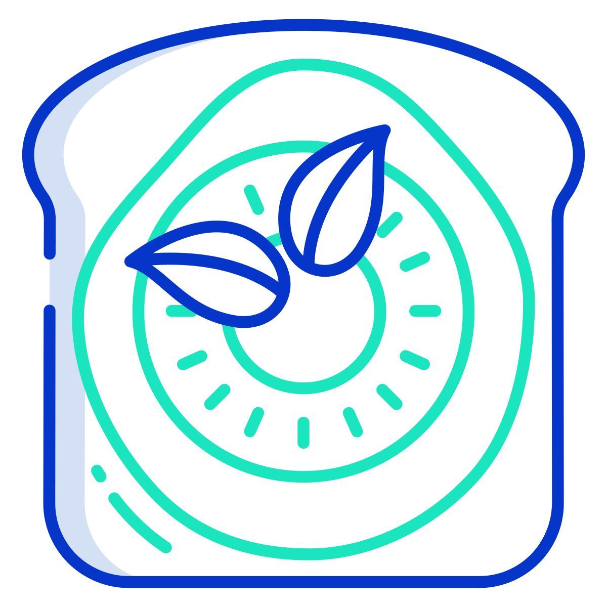 pineapple toast icon