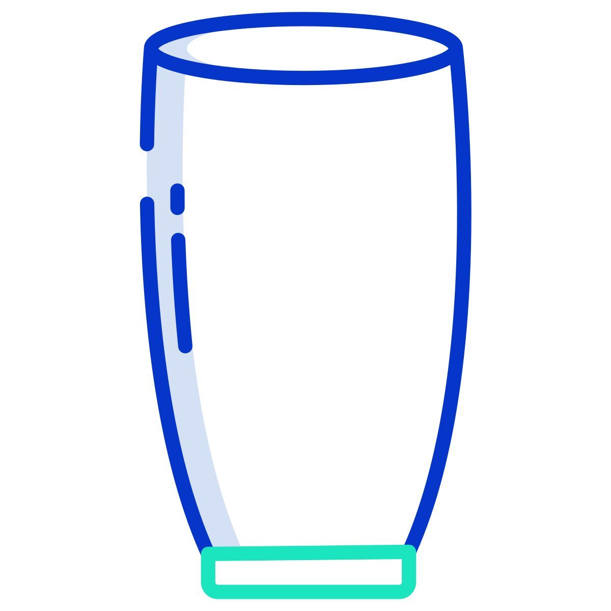 pint glass mixing icon
