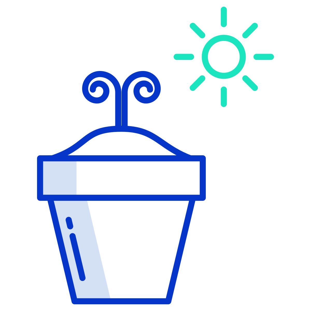 plant growing icon