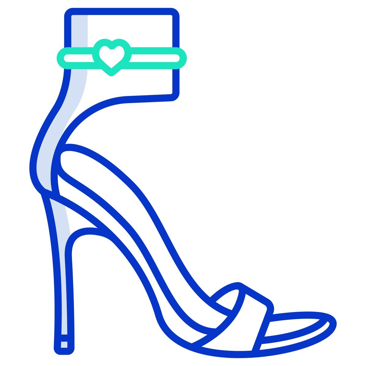 point heel icon