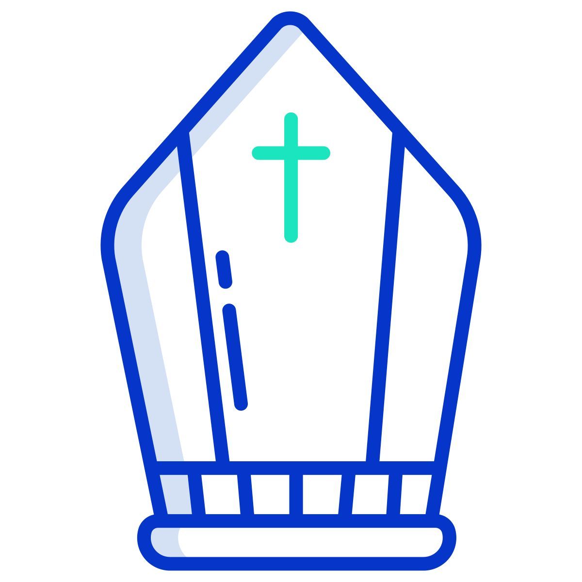 pope crown icon