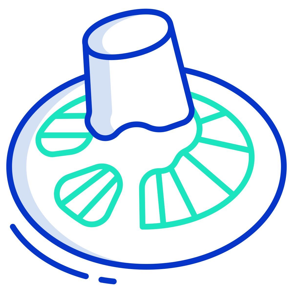 portobello upside down icon