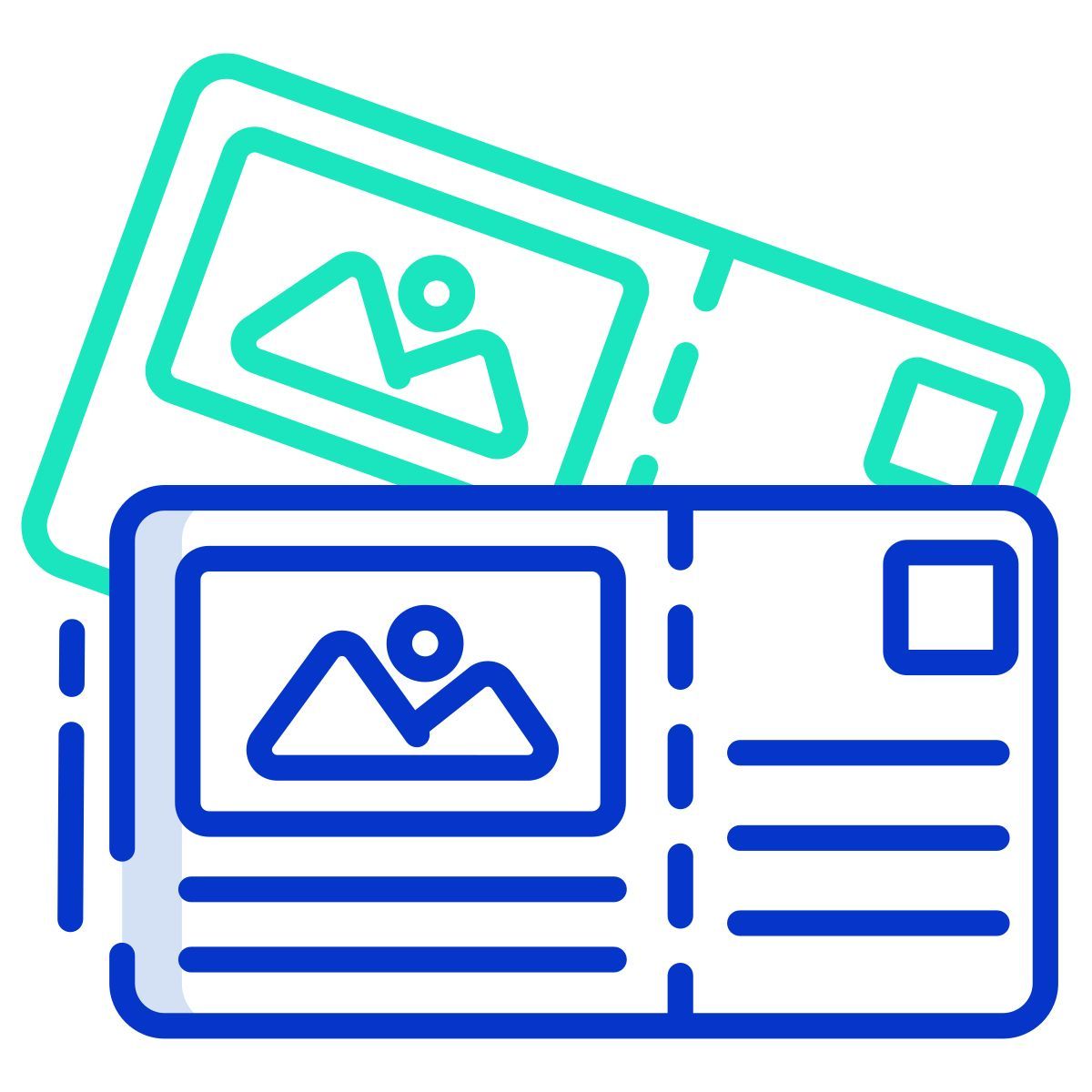 post card icon